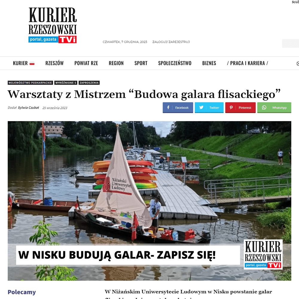kurier rzeszowski galar